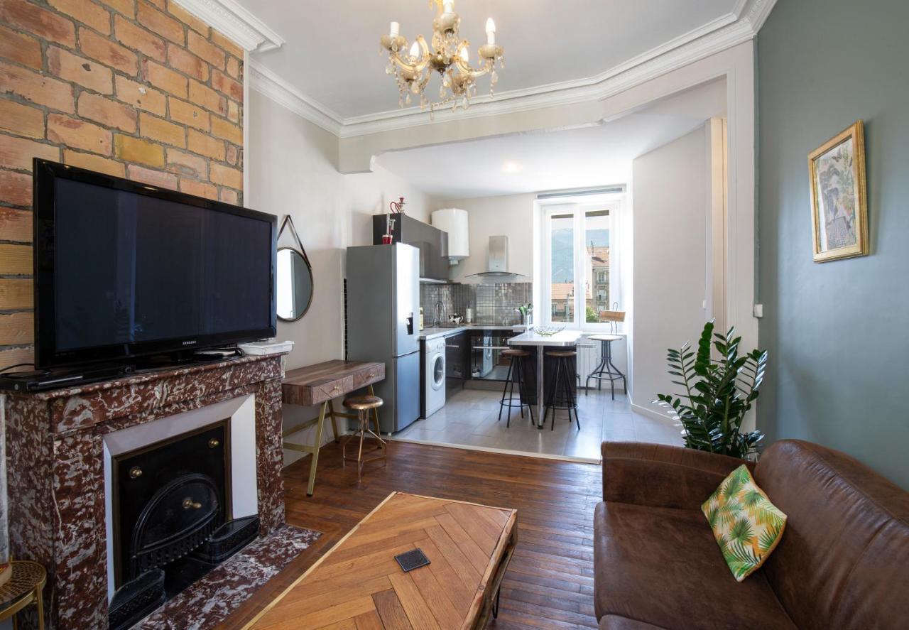 Appartement Milhan Quartier Aigle Championnet Grenoble Buitenkant foto
